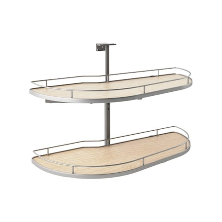 Rev-A-Shelf Melamine Faced Chipboard, Light Brown, 38.44 in W, 24.41 in H, 18.64 in L, Light Brown 587-18-RMP